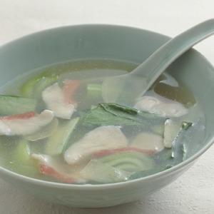 白身魚のスープ