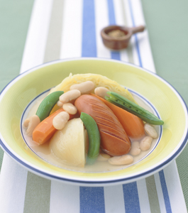 いんげん豆のポトフ