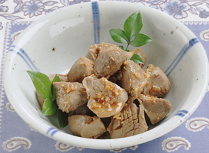 砂肝の香り漬け