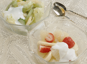 いちごのサラダ
