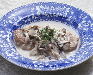 豚肉ときのこのクリーム煮