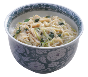 ほたてみつばどんぶり