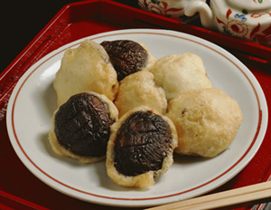 しいたけの変わり揚げ
