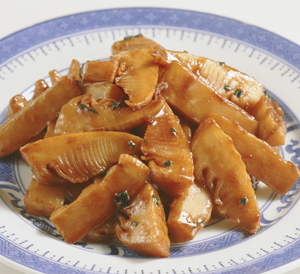 たけのこの甜麺醤いため