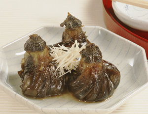 茶せんなすの田舎煮