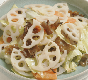 れんこんの中華サラダ