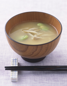 新ごぼうのみそ汁