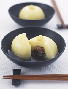 じゃがいももちのあんかけ