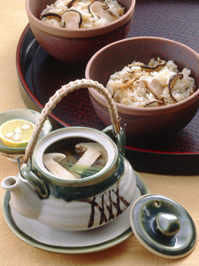 土びん蒸し