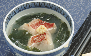 あこうだいの磯蒸し