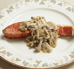 さけのきのこソース