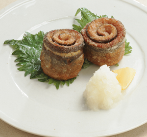 さんまの巻き揚げ