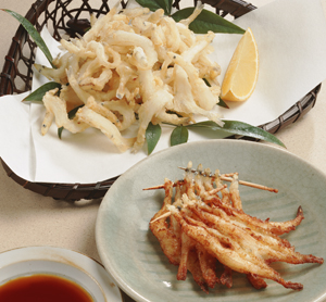 しらうおの素揚げ