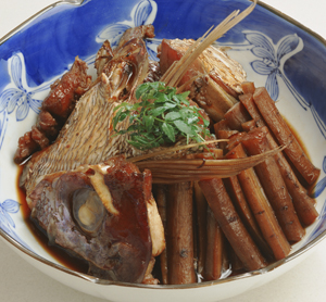 たいのあら煮