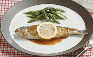 にじますのムニエル