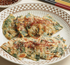 あさりとさくらえびのお焼き