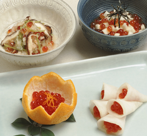 イクラのおろしあえ