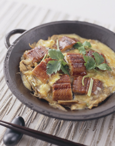 うなぎの卵とじ