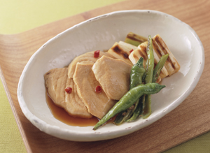 かじきの焼きびたし