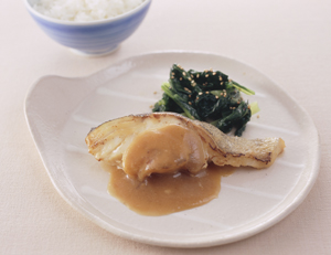 たらのみそだれ焼き