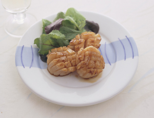 ほたてのさっと焼き