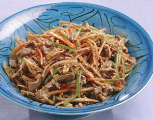 豚肉のきんぴら