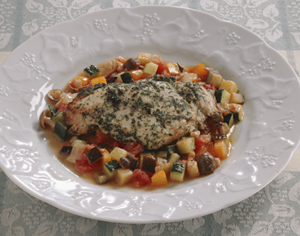 チキンソテー 南欧風