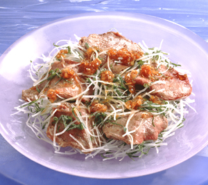 タンの香味サラダ