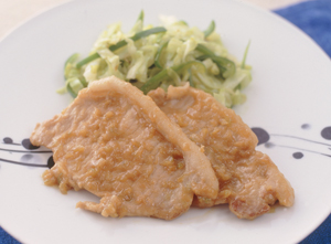 豚肉のみそだれ焼き