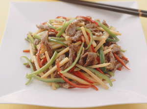 青椒肉絲
