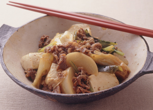 かぶ入り肉どうふ