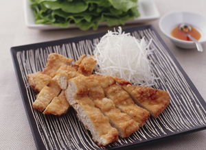 とり肉の塩から揚げ