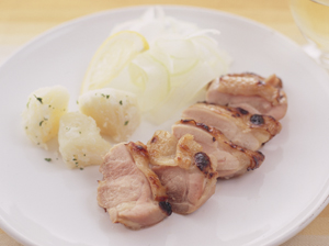 とりのはちみつレモン焼き