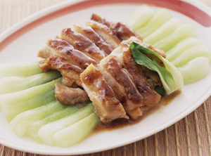 とり肉の中国風鍋照り