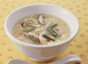 ささみの酸辣湯