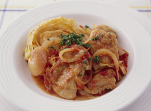 とり肉のトマト煮