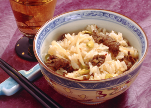 豆もやしごはん