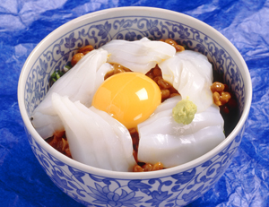 いかなっとう丼
