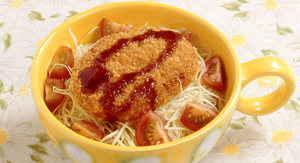 コロッケ丼