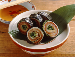 いわしの磯香巻き