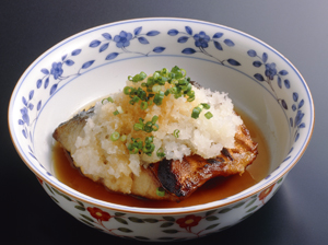 焼きさばの酢じょうゆ漬け