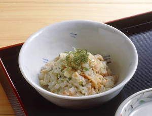 干もののおろしあえ