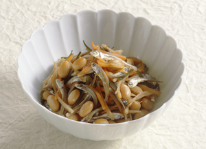 かえりじゃこと大豆の煮もの