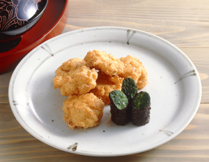 とうふの落とし揚げ