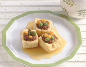 とうふの肉詰め揚げ