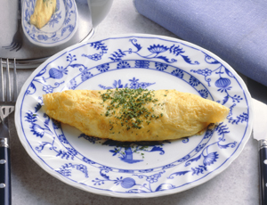 チーズ入りポテトオムレツ
