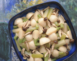 かぶとしめじのサラダ