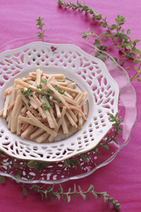 ごぼうのごま風味サラダ