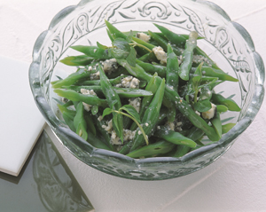 さやいんげんのチーズサラダ