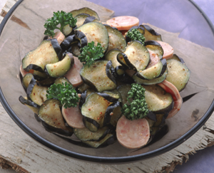 なすのフレッシュサラダ